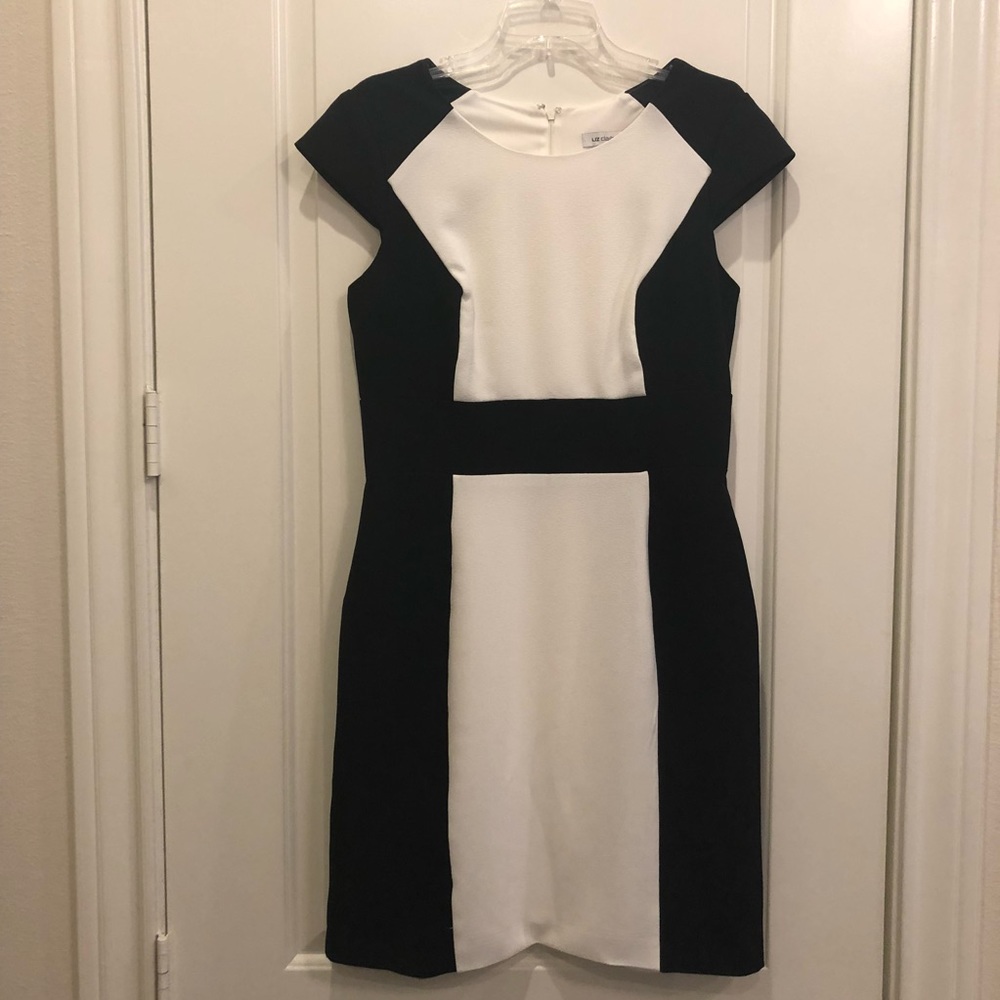 Black & White Business Professional Dress